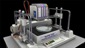 Imagen de una bioimpresora 3D, concretamente del modelo BioFAB 4500 de la empresa BioFab